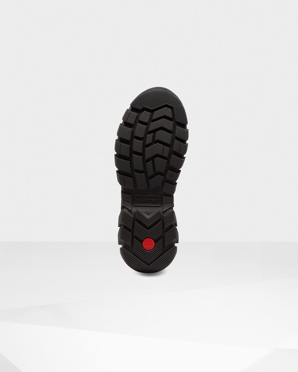 Kalosze Śnieżne Damskie - Hunter Original Insulated Short - Pomarańczowe - PECL-70482